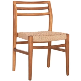 Καρέκλα Herrin HM18231 46x51x78cm Natural Ξύλο,Σχοινί
