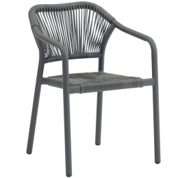 Πολυθρόνα Lucci HM6266.01 58x56x79cm Dark Grey