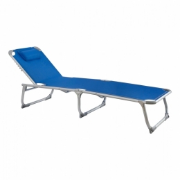 Ξαπλώστρα Παραλίας Avril HM5054.01 188x58x28-80cm Blue