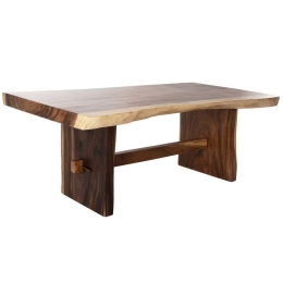 Τραπέζι Ulyses HM9757 200x90x77cm Natural Ξύλο
