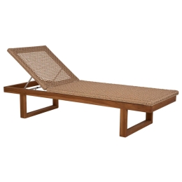 Ξαπλώστρα Patron HM5993 191x65x86cm Natural
