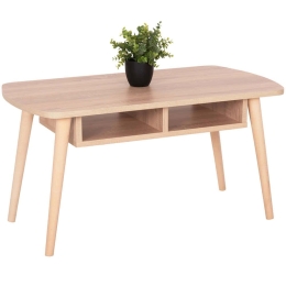 Τραπέζι Σαλονιού Sliven HM18178.03 90x50x47,5cm Sonoma