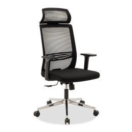 Καρέκλα Γραφείου Διευθυντή Laken 069-000055 60x61x117 - 127 Black