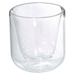 Κούπα Με Διπλό Τοίχωμα 07.154366 200ml 11X8,7cm Γυάλινη Clear Γυαλί