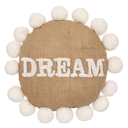 Μαξιλάρι Διακοσμητικό (Με Γέμιση) Dream 07.188261 Beige-Ecru 30X30 Ύφασμα