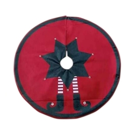 Ποδιά Δέντρου Πόδια Ξωτικού 07.199413 90cm Red-Green