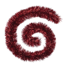 Γιρλάντα Χριστουγεννιάτικη Tinsel 07.717061RG 8x150cm Red