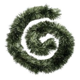Γιρλάντα Χριστουγεννιάτικη Tinsel 07.717061VD 8x150cm Green
