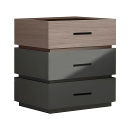 Κομοδίνο Sonlen 072-000107 60x40x66cm Sonoma-Anthracite