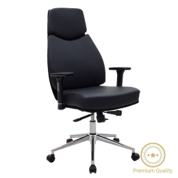 Καρέκλα Γραφείου Διευθυντή Sandy Premium 076-000013 66x76x113/127cm Black