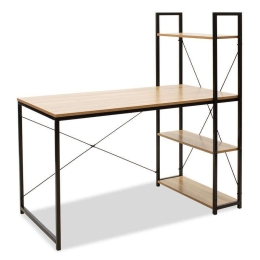 Γραφείο Ramon 085-000003 122x64x120cm Natural - Black