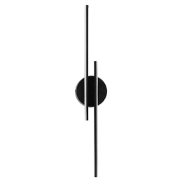 Φωτιστικό Τοίχου - Απλίκα PWL-1167 099-000143 LED 3000K 70x10x10cm Black