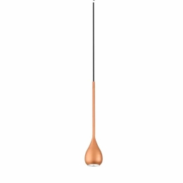 Φωτιστικό Οροφής Κρεμαστό 01179-04 GU10 LED 8x55cm Copper Luma