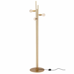 Φωτιστικό Δαπέδου 01216 3xE27 30x175cm Gold Luma