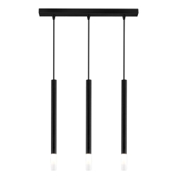 Φωτιστικό Οροφής - Ράγα 01224-07BR G9 70cm Black Luma