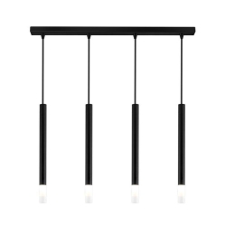 Φωτιστικό Οροφής - Ράγα 01224-09BR G9 LED 85cm Black Luma