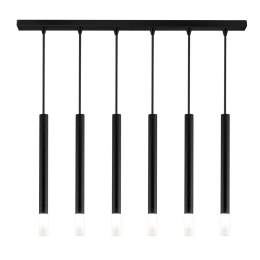 Φωτιστικό Οροφής - Ράγα 01224-13BR G9 LED 120cm Black Luma