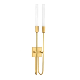 Φωτιστικό Τοίχου 01232 G9 10x80cm Gold Luma