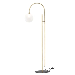 Φωτιστικό Δαπέδου 01256 G9 30x160cm Gold Luma