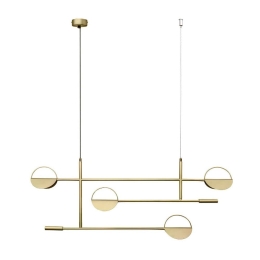 Φωτιστικό Οροφής - Ράγα 01348 G9 110x40cm Oxidized Gold Luma