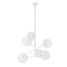 Φωτιστικό Οροφής Κρεμαστό 01360 6xG4 60x70cm White Luma