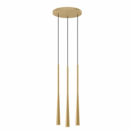 Φωτιστικό Οροφής Κρεμαστό 01371-07 G9  D30cm Gold Luma