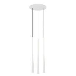 Φωτιστικό Οροφής Κρεμαστό 01371-07 G9  D30cm White Luma