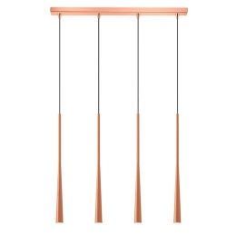 Φωτιστικό Οροφής - Ράγα 01371-09BR G9 85cm Copper Luma