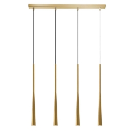 Φωτιστικό Οροφής - Ράγα 01371-09BR G9 85cm Oxidized Gold Luma