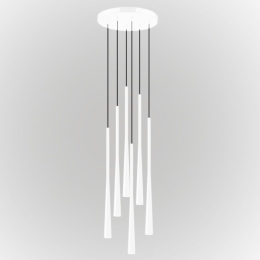 Φωτιστικό Οροφής Κρεμαστό 01371-13 G9 D40cm White Luma