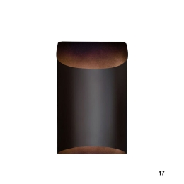 Φωτιστικό Τοίχου 100-01372-17 2xG9 25x35cm Black Luma