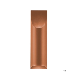 Φωτιστικό Τοίχου 100-01372-18 2xG9 17x60cm Copper Luma