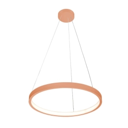 Φωτιστικό Οροφής Κρεμαστό 01377-03 D40cm 16W LED 3000K 1300Lm Copper Luma