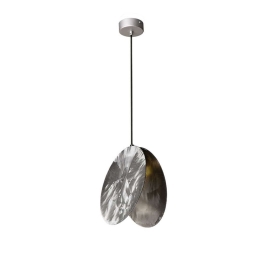 Φωτιστικό Οροφής Κρεμαστό 01379 G9 11x25cm Ice Silver Luma
