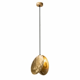 Φωτιστικό Οροφής Κρεμαστό 01379 G9 11x25cm Ice Gold Luma