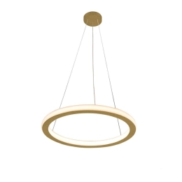 Φωτιστικό Οροφής Κρεμαστό 01381-03 32W LED 3000K 2550Lm D40cm Oxidized Gold Luma