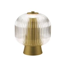 Επιτραπέζιο Φωτιστικό 01385-01 5W LED 3000K 40Lm 20x35cm Oxidized Gold Luma