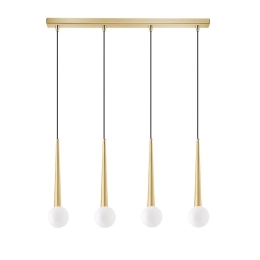 Φωτιστικό Οροφής - Ράγα 100-01392-09BR G9 85cm Gold Luma