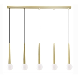 Φωτιστικό Οροφής - Ράγα 01392-12BR G9  100cm Gold Luma