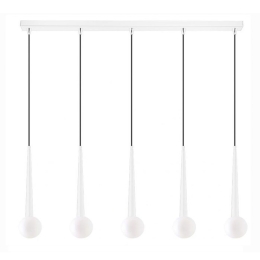 Φωτιστικό Οροφής - Ράγα 01392-12BR G9  100cm White Luma