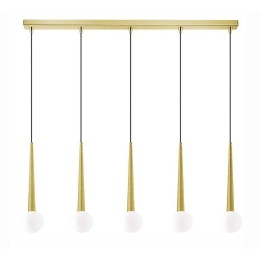 Φωτιστικό Οροφής - Ράγα 01392-12BR G9  100cm Oxizined Gold Luma