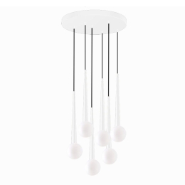 Φωτιστικό Οροφής Κρεμαστό 100-01392-13 G9 40cm White Luma