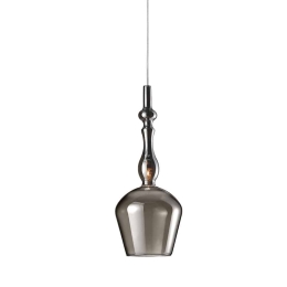 Φωτιστικό Οροφής Κρεμαστό 02288-04 G9 14x40cm Smoke Luma
