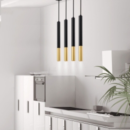 Φωτιστικό Οροφής - Ράγα 09711-09BR G9 LED 85cm Black Luma