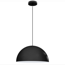 Φωτιστικό Οροφής Κρεμαστό 100-09830-03 E27 D35cm Black Luma
