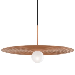 Φωτιστικό Οροφής Κρεμαστό 01476.06.5 G9 D90cm Copper Luma