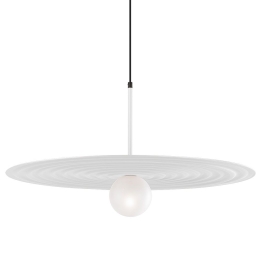 Φωτιστικό Οροφής Κρεμαστό 01476.06.2 G9 D90cm White Luma