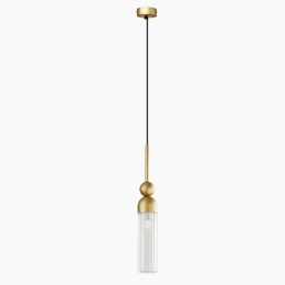 Φωτιστικό Οροφής Κρεμαστό 01480.04.4 G9 LED 5x35cm Gold Luma