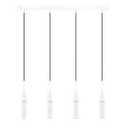 Φωτιστικό Οροφής - Ράγα 01480.09B 4xG9 85cm White Luma