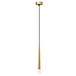 Φωτιστικό Οροφής Κρεμαστό 01487.04.6 Diameter: 4,5 cm Height: 31 cm Oxizined Gold Luma